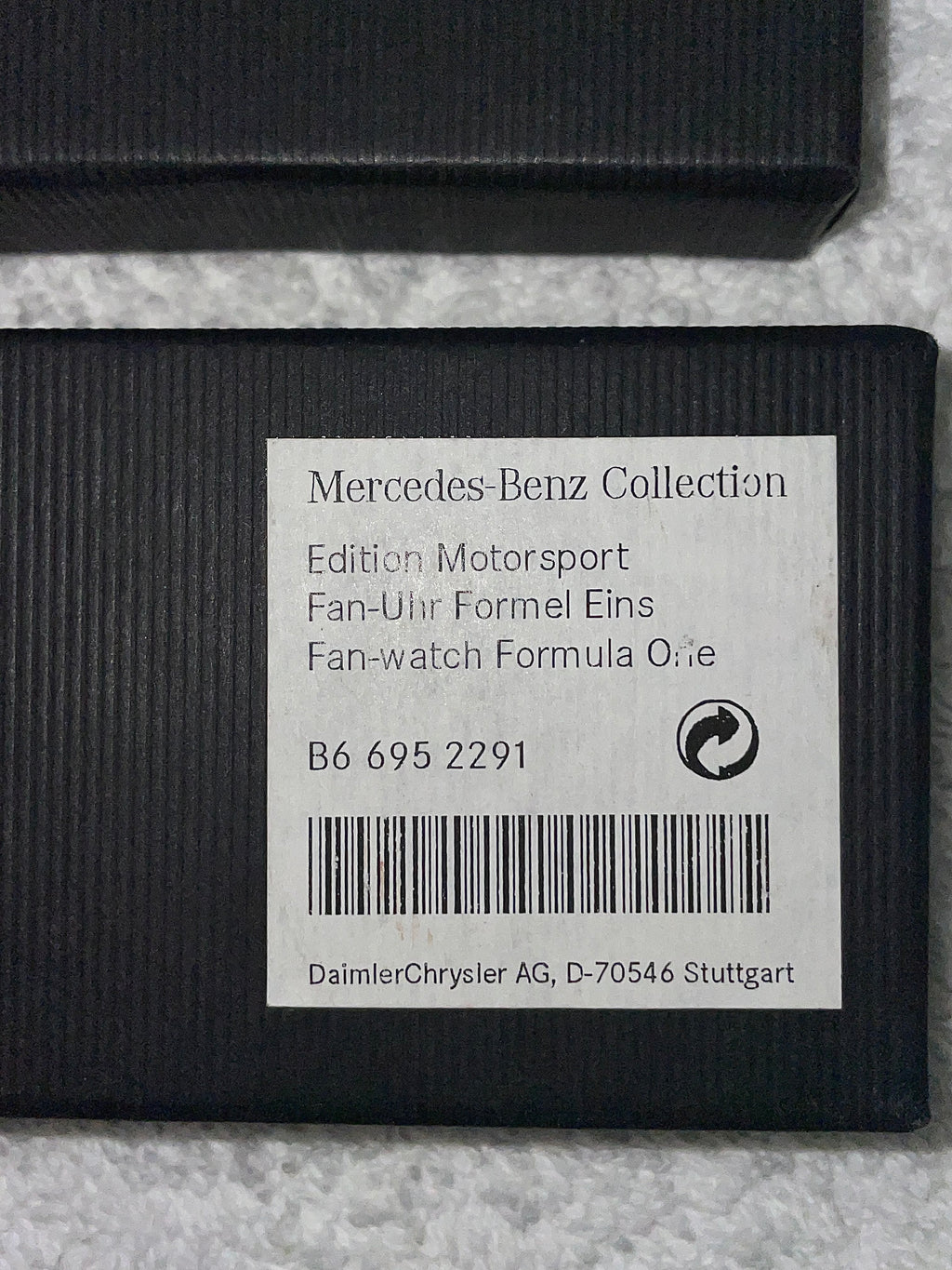 Mercedes Benz Formula One Motorsport Edition Watch(Collectors Edition)